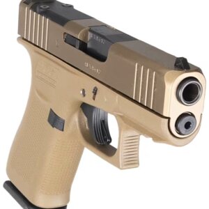 GLOCK 43X MOS Coyote Semi-Auto Pistol