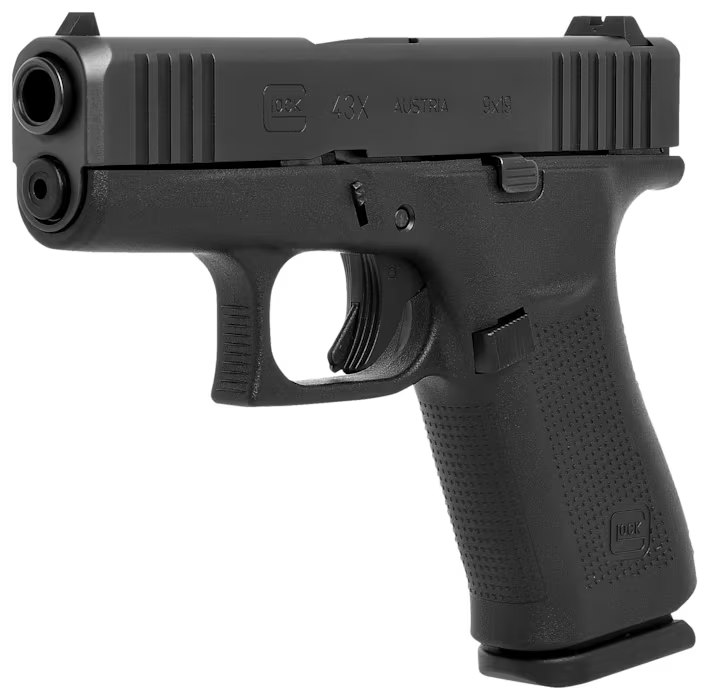 GLOCK G43X Subcompact Semi-Auto Pistol
